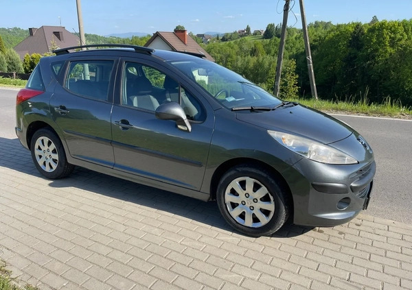 Peugeot 207 cena 10800 przebieg: 166800, rok produkcji 2008 z Dobczyce małe 232